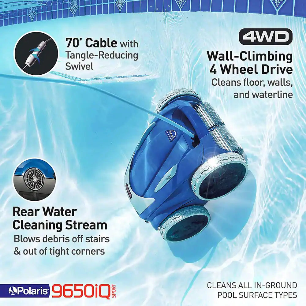 9650Iq Sport Robotic in Ground Pool Cleaner
